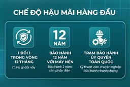 THÔNG BÁO CHƯƠNG TRÌNH BẢO HÀNH 1 ĐỔI 1 MÁY LẠNH SUNHOUSE TẠI HỆ THỐNG ĐIỆN MÁY XANH